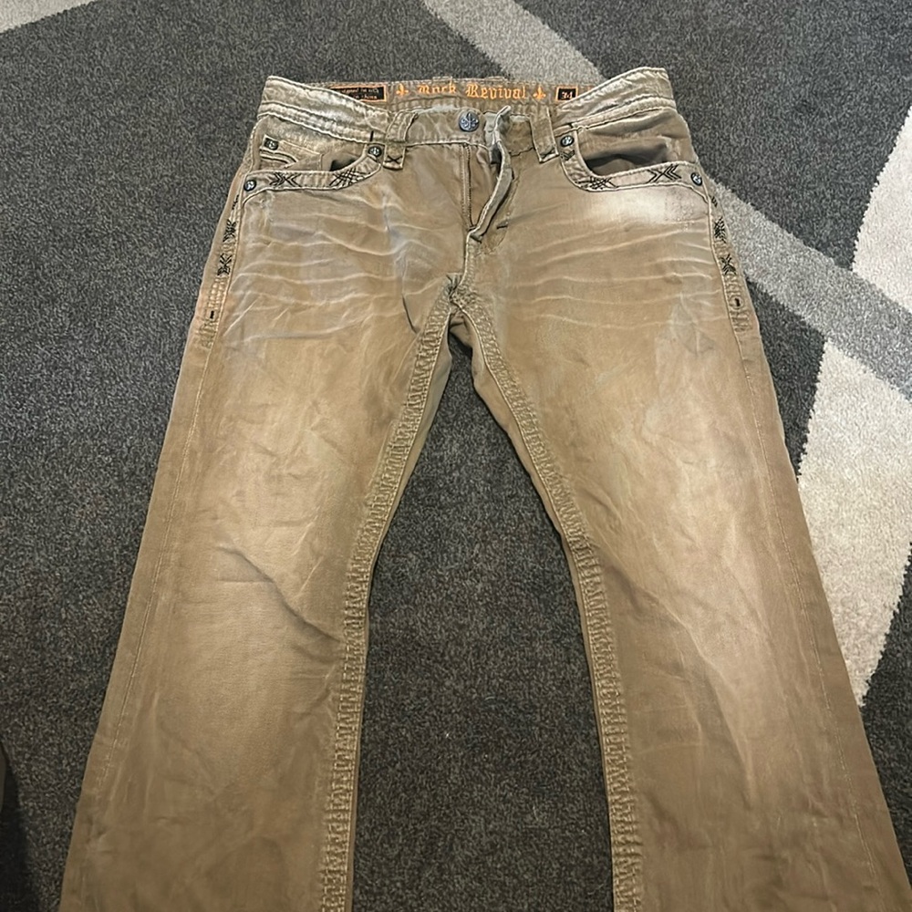 Rock revival Nick,  slim boot cut jeans